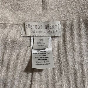 Barefoot Dreams CozyChic Ultra Lite Knit in Soft Beige